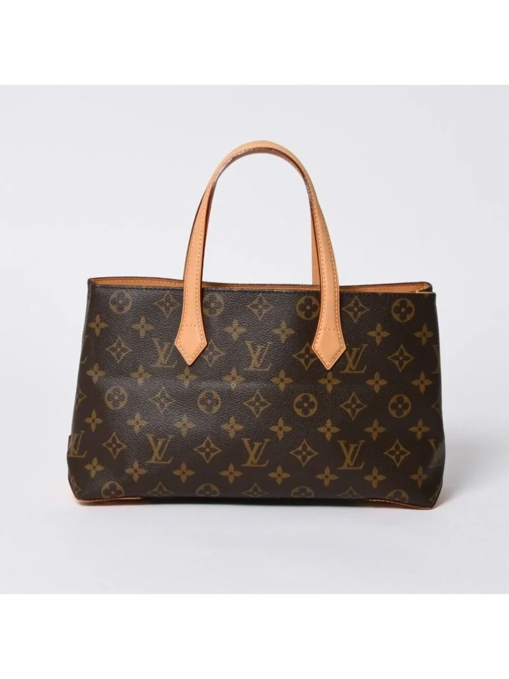 Louis Vuitton Wilshire PM Handbag Monogram Canvas Brown